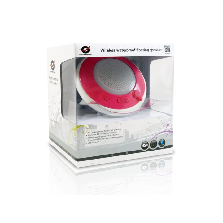 Conceptronic Waterproof Wireless Floating Speaker
