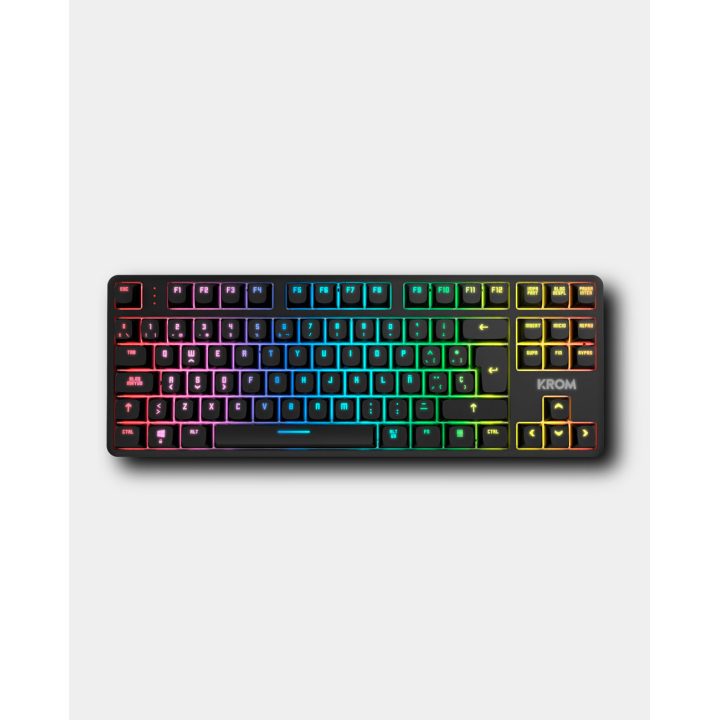 Krom Mini teclado KERNEL PRO Mecânico sem fios RGB (NXKROMKERNELPROSP)