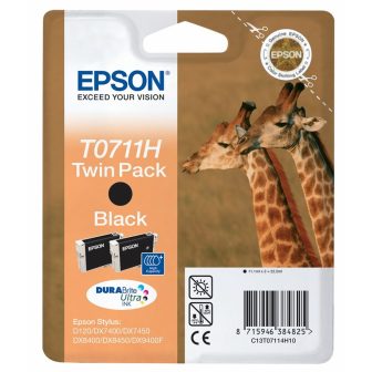 Epson Giraffe Doble cartucho T0711H (etiqueta RF)