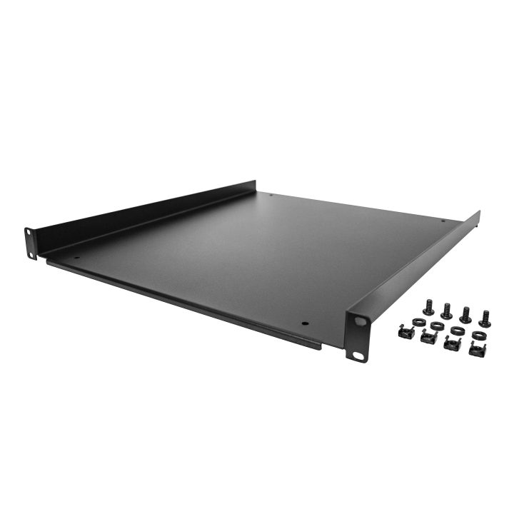 StarTech.com 1U Server Rack Shelf - Universal 19" Rack-Mount Sliding…