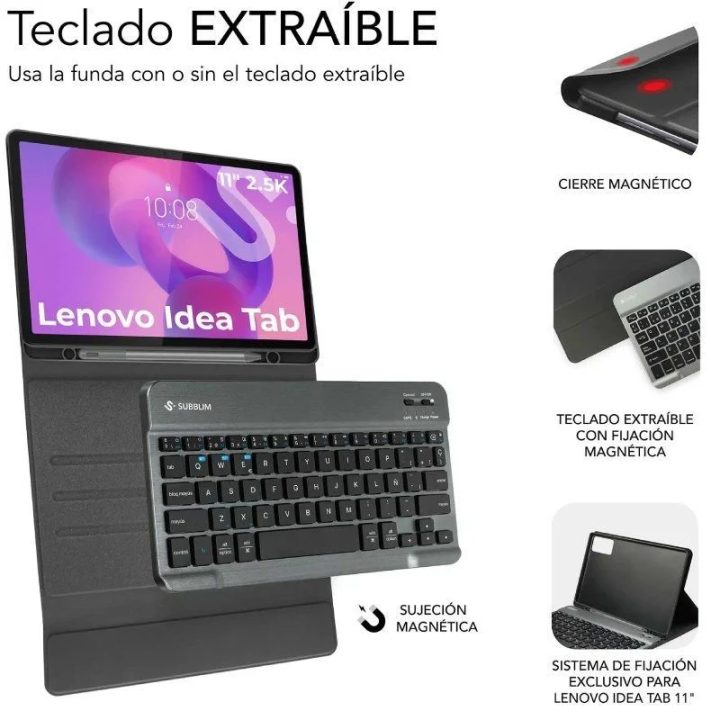 Subblim Keytab Pro BT Lenovo i Bluetooth Spanish (SUBKT3-BTL340)