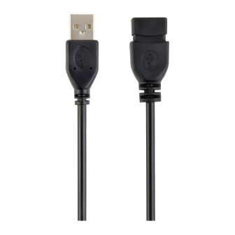 Gembird 3m USB 2.0 A M/FM cable USB USB A Negro (CCP-USB2-AMAF-10)