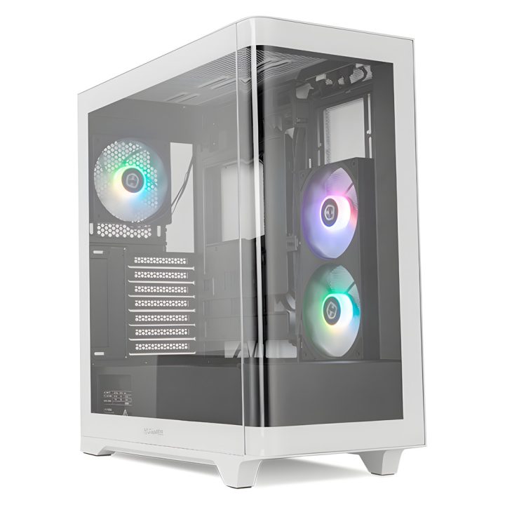 NOX hummer ether negro & blanc Midi Tower ATX, ITX, Mini-ATX…