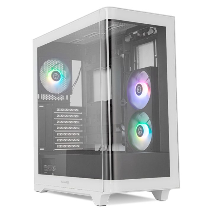 NOX hummer ether negro & blanc Midi Tower ATX, ITX, Mini-ATX…