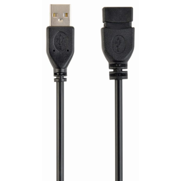 Gembird 3m USB 2.0 A M/FM cable USB USB A Negro (CCP-USB2-AMAF-10)