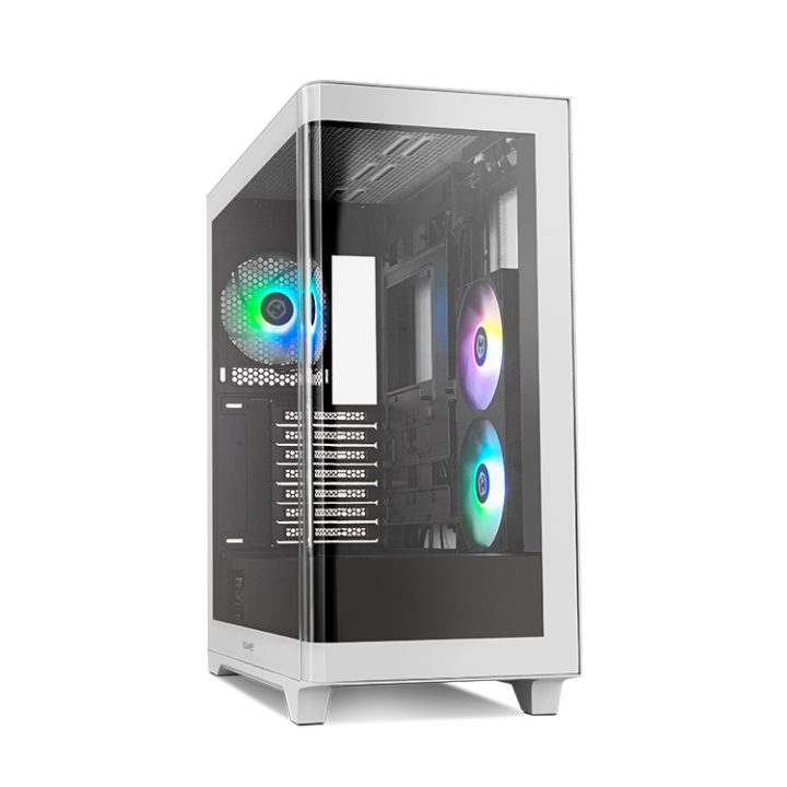 NOX hummer ether negro & blanc Midi Tower ATX, ITX, Mini-ATX…