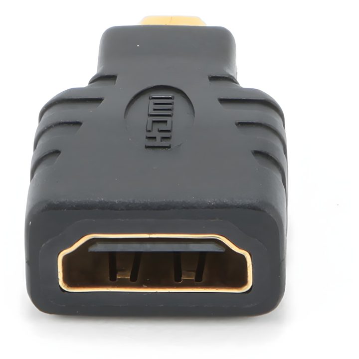 Gembird HDMI(F)-microHDMI(M) Preto (A-HDMI-FD)