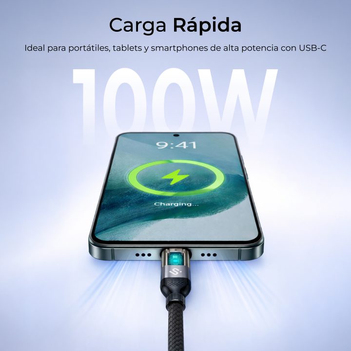Cabo de alimentação Subblim powermag LED 100W c-c 2m (SUBCAB-C10090)