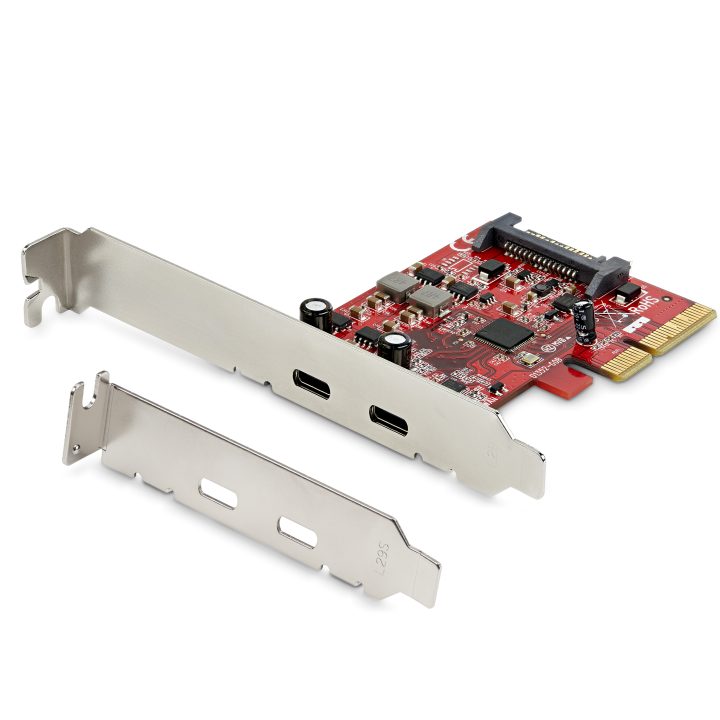 StarTech.com Placa Adaptadora PCI Express de 2 Portas USB-C 3.2 Gen 2…