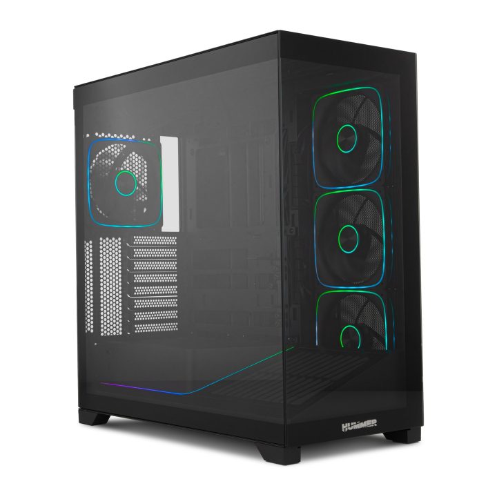 Nox Semitorre ATX Hummer Blade ARGB Airflow Negra (NXHUMMERBLADEBK)