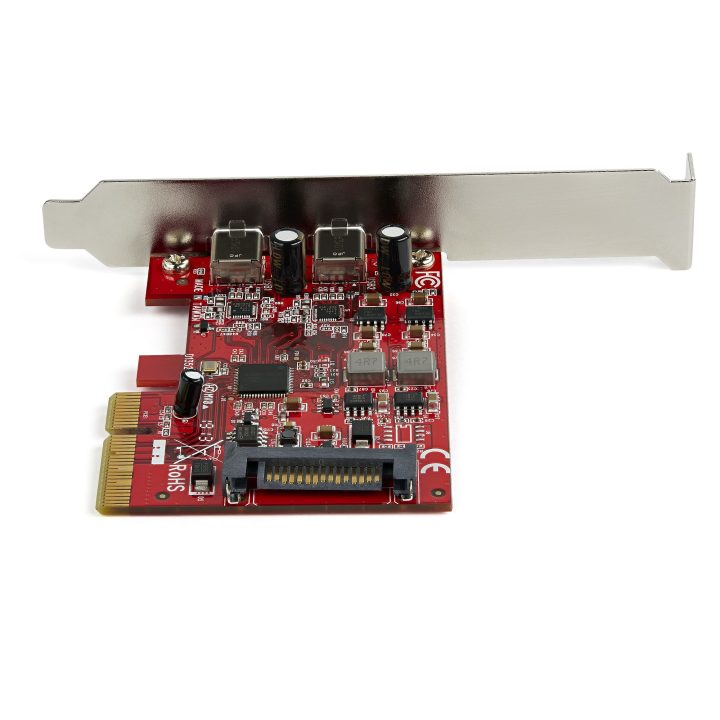 StarTech.com Placa Adaptadora PCI Express de 2 Portas USB-C 3.2 Gen 2…