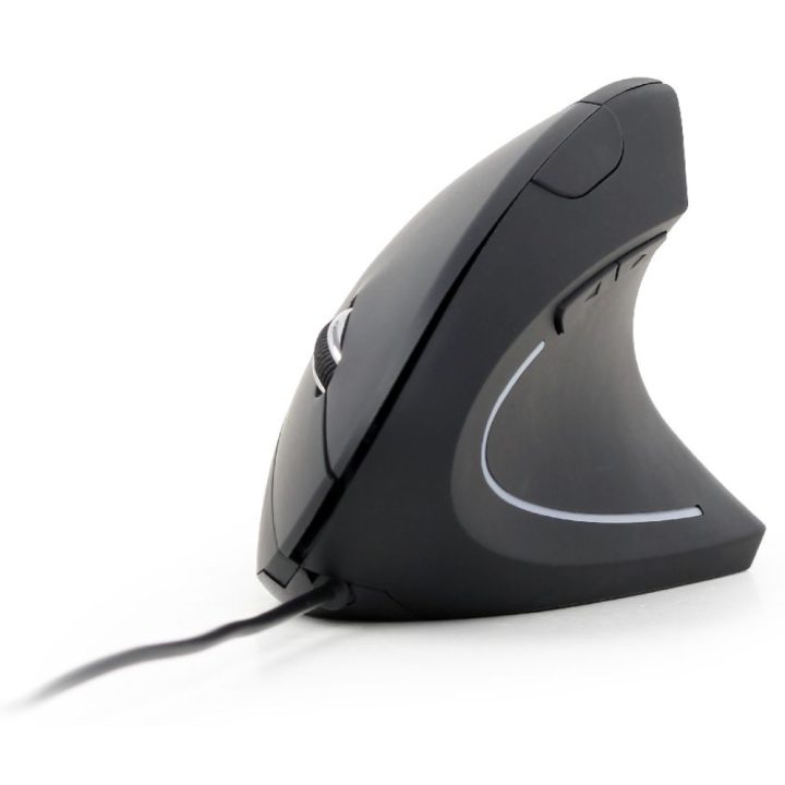 Gembird Ergonomic USB Optical Mouse 6 Buttons Wired Black…