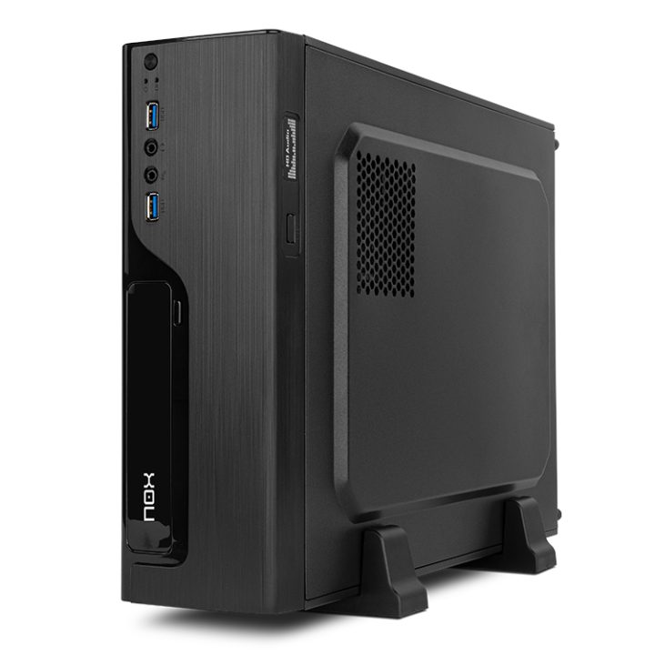 NOX Slim Lite070 500W Mini Tower ITX, Micro-ATX Case (NXLITE070)