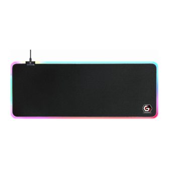 Gembird MP-GAMELED-L Mouse Pad Gaming Mouse Pad Black