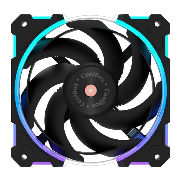 CoolBox Ventilador X12 Ring ARGB