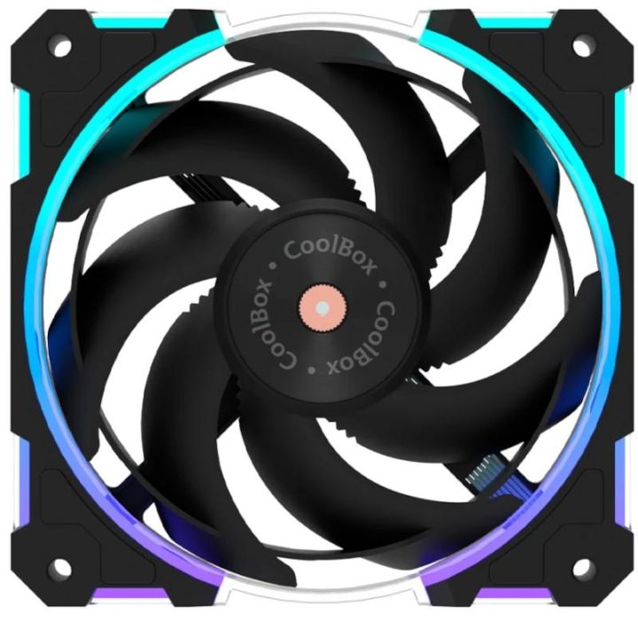 CoolBox Ventilador X12 Ring ARGB