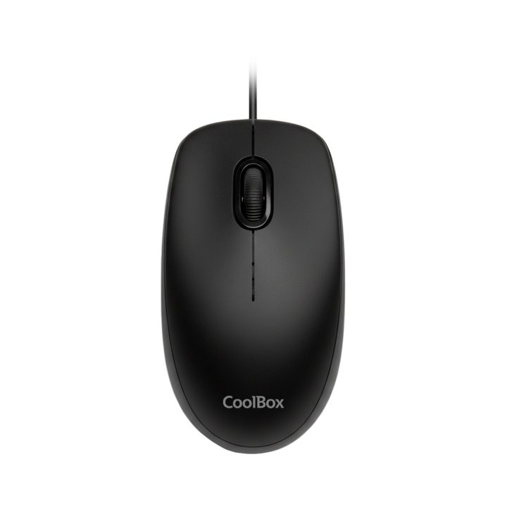 CoolBox U01 USB 1600DPI Black Mouse