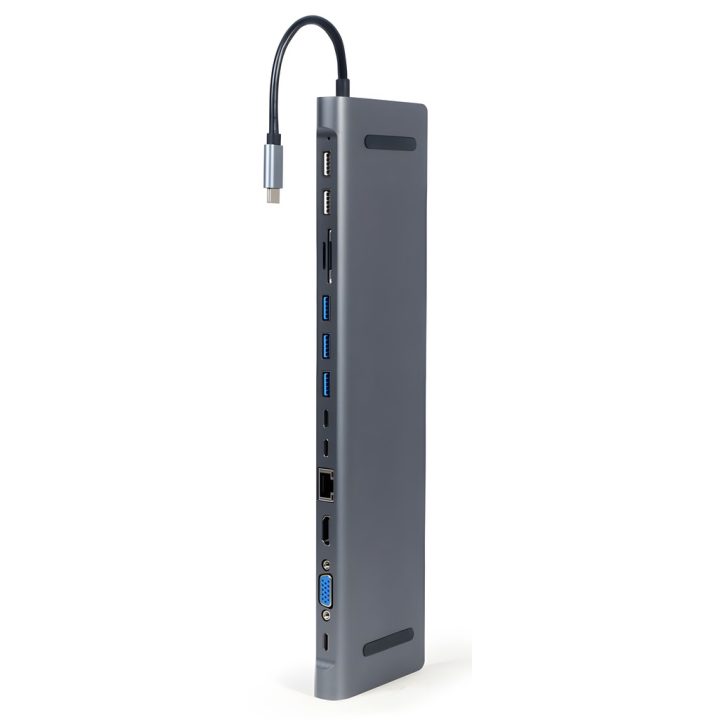 Gembird A-CM-COMBO9-01 Laptop Stand and USB 3.2 Gen 1 (3.1 Gen 1)…
