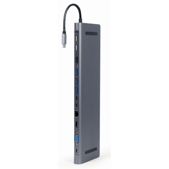 Gembird A-CM-COMBO9-01 Laptop Stand and USB 3.2 Gen 1 (3.1 Gen 1)…