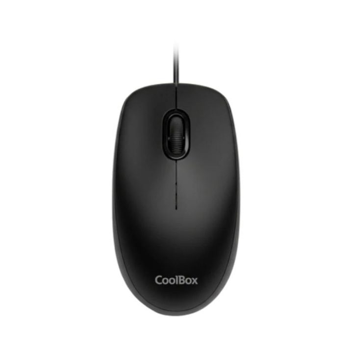 CoolBox U01 USB 1600DPI Black Mouse