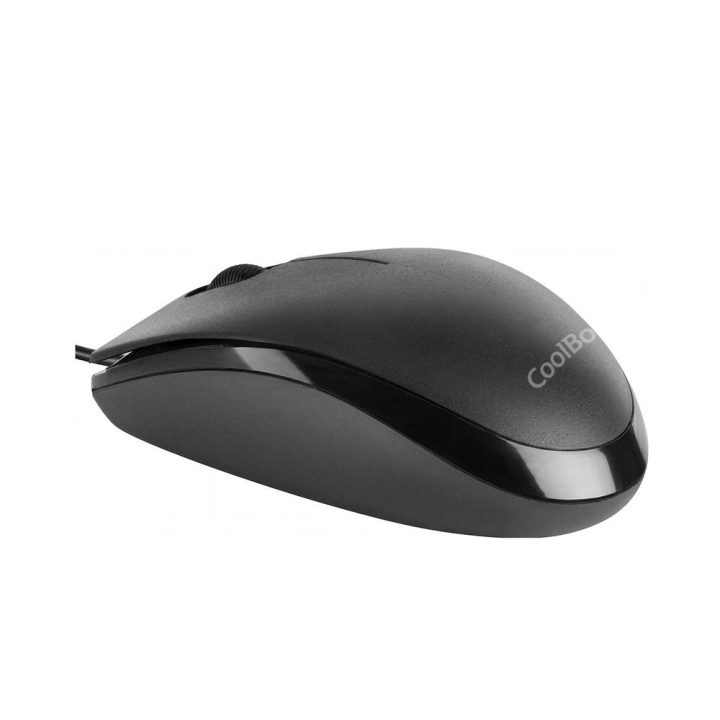 CoolBox U01 USB 1600DPI Black Mouse