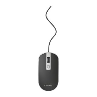 Gembird MUS-4B-06-BS Ambidextrous Optical Mouse USB Type-A 1200 DPI