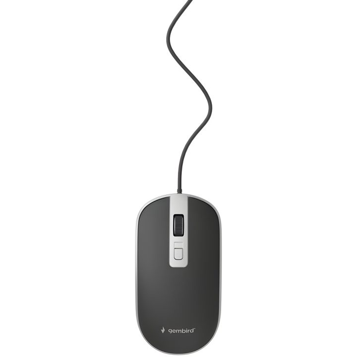 Gembird MUS-4B-06-BS rato de escritório ambidestro USB tipo A óptico…
