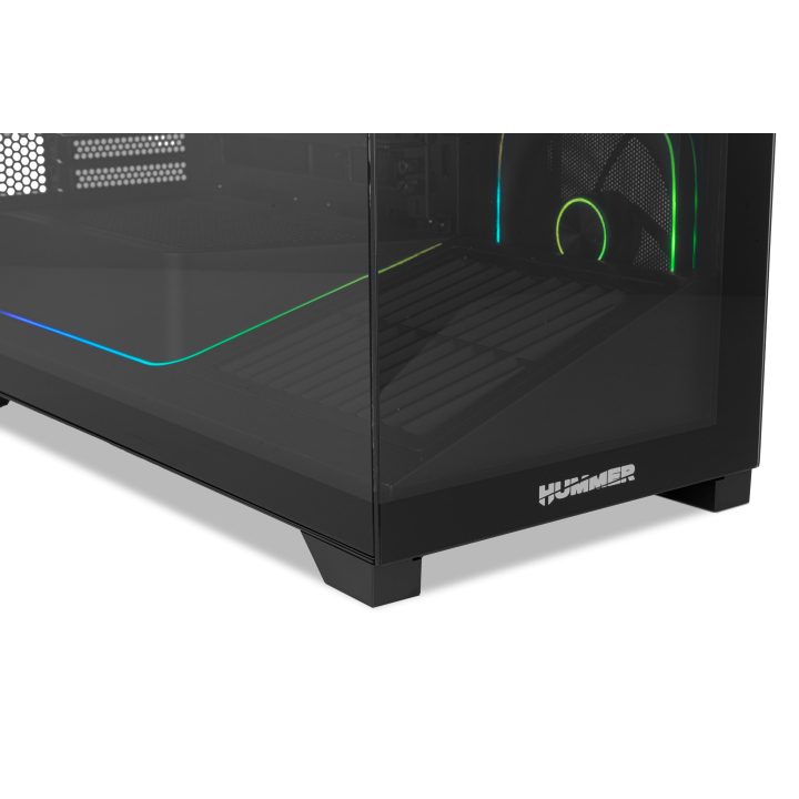 Nox Semitorre ATX Hummer Blade ARGB Airflow Negra (NXHUMMERBLADEBK)