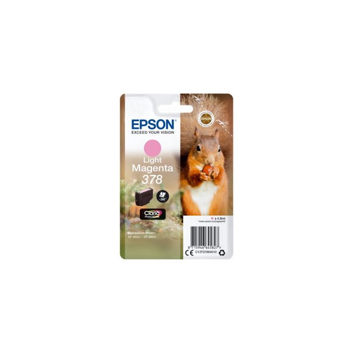 Epson Squirrel Tinta magenta claro 378 Claria Photo HD Ardilla