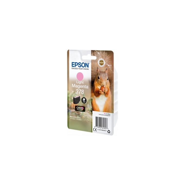 Epson Squirrel Light Magenta Ink 378 Claria Photo HD Squirrel