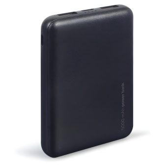 Gembird PB05-02 Power Bank Lithium Polymer 5000 mAh Black