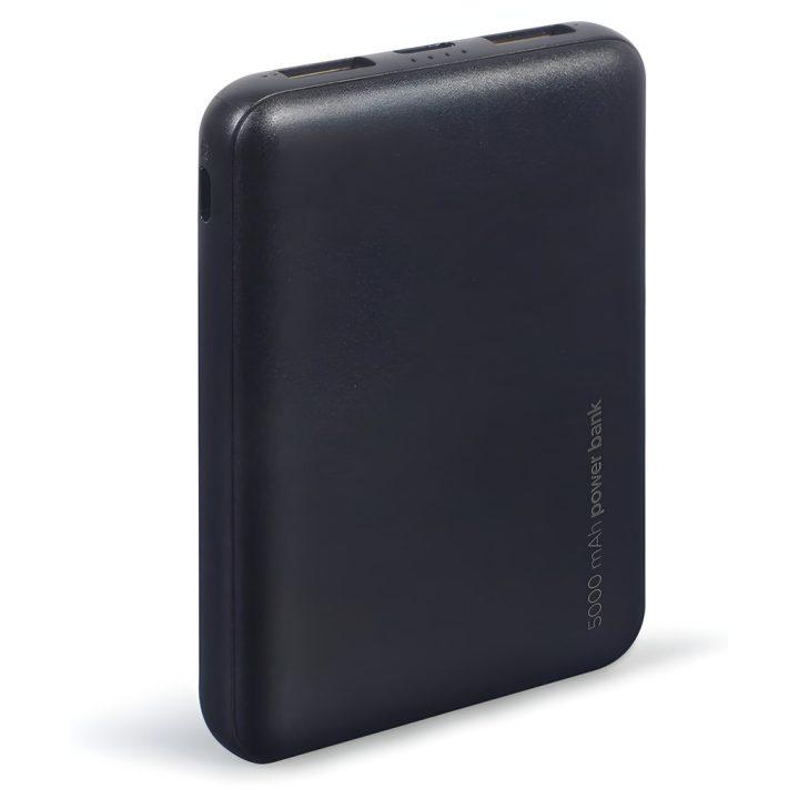 Gembird PB05-02 batería externa Polímero de litio 5000 mAh Negro