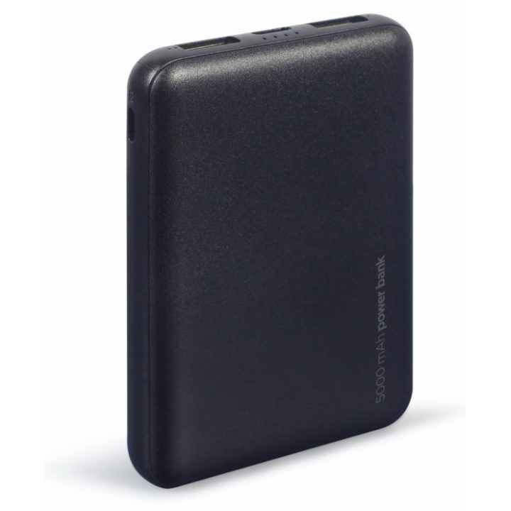 Gembird PB05-02 Power Bank Lithium Polymer 5000 mAh Black