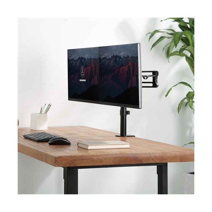 StarTech.com Soporte de Escritorio para 2 Monitores - Mordaza/Ojal…