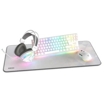 Krom KLASS PCombo Gaming 4 em 1 Cabo USB 7200 DPI Inglês (NXKROMKLASS)