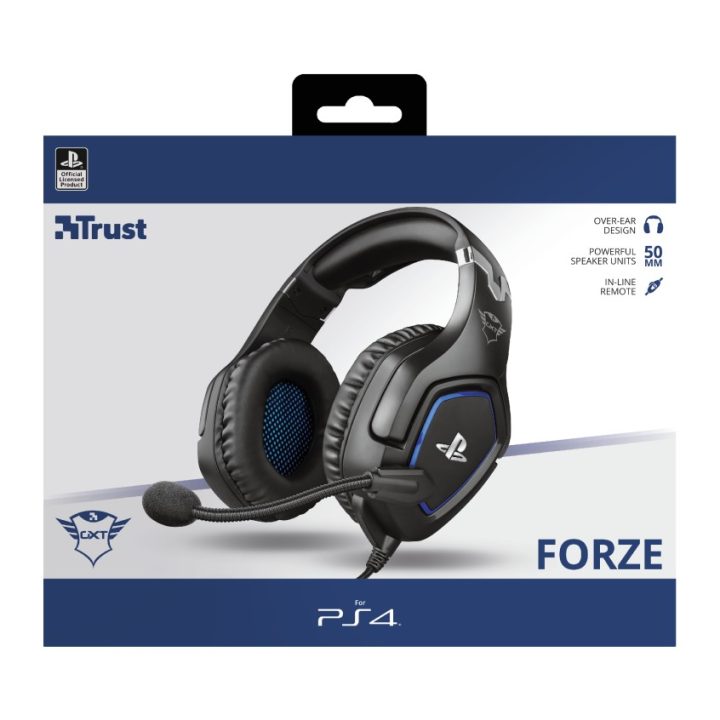Trust GXT 488 Forze PS4 Wired Over-Ear Headset