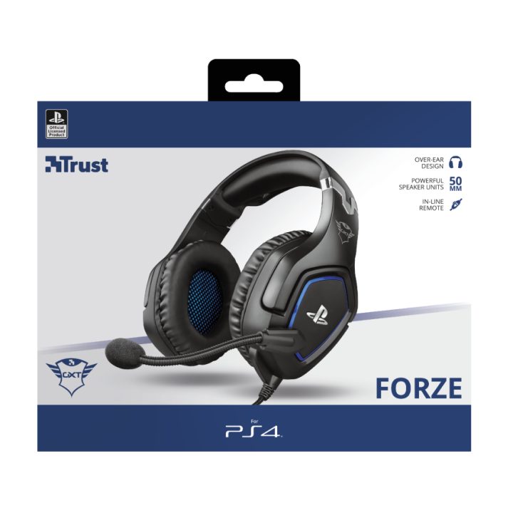 Trust GXT 488 Forze PS4 auscultadores de diadema com cabo