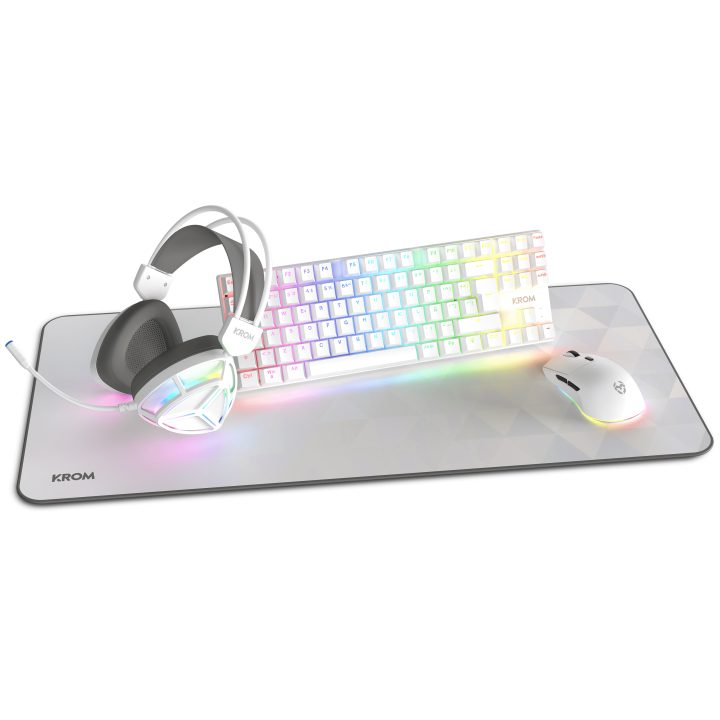 Krom KLASS PCombo Gaming 4-in-1 USB Cable 7200 DPI English…