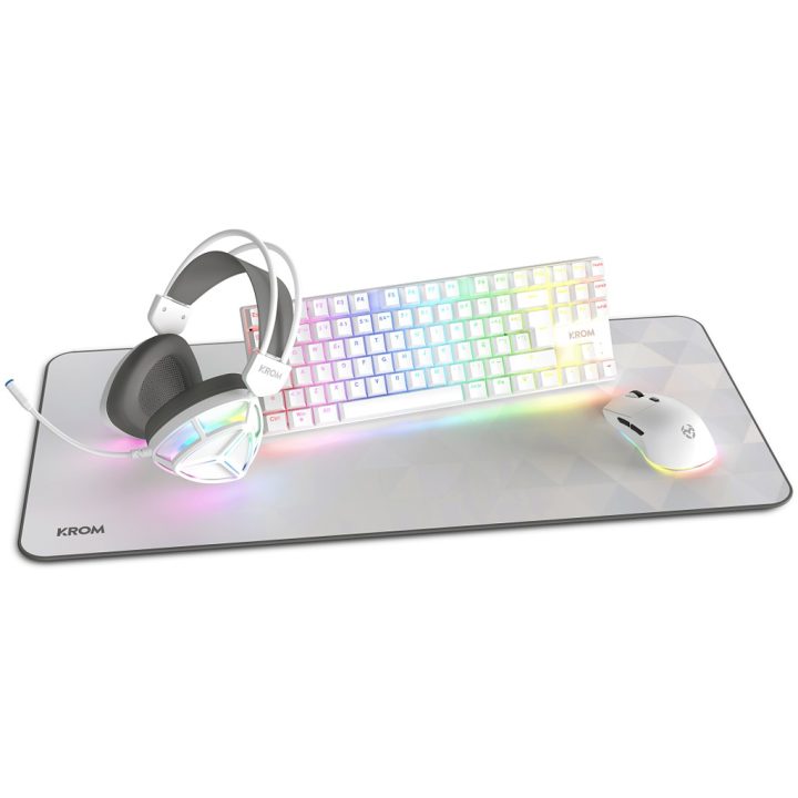 Krom KLASS PCombo Gaming 4-in-1 USB Cable 7200 DPI English…
