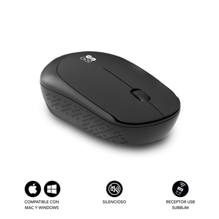 Subblim Business Plus Wireless Mouse Black (SUBMO-B2SW010)