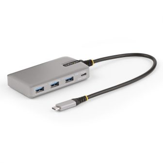 StarTech.com 4-Port USB-C Hub with DP Alt Mode for USB-C and 4K 60Hz…