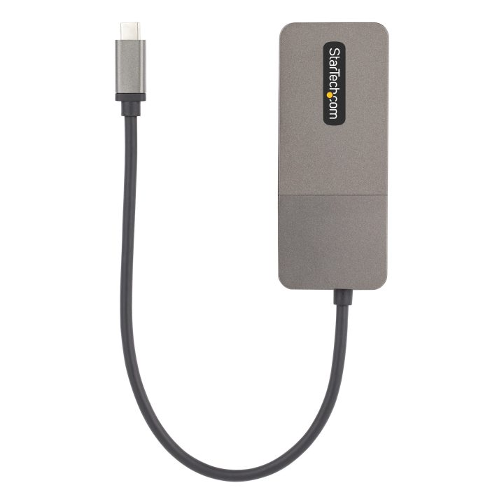 StarTech.com Adaptador USB-C de 3 Portas Multiecrã - Hub MST USB Tipo…