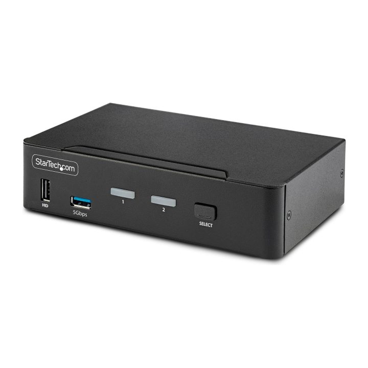 StarTech.com Switch Conmutador KVM DisplayPort de 2 Puertos -…