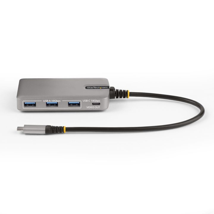 StarTech.com Hub USB-C de 4 Portas com Modo Alt DP para USB-C e Saída…