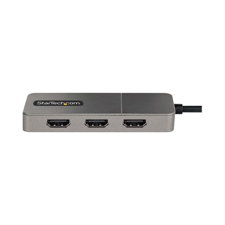 StarTech.com Adaptador USB-C de 3 Portas Multiecrã - Hub MST USB Tipo…