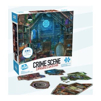 Jogo de mesa crime scene: sortido (927551)