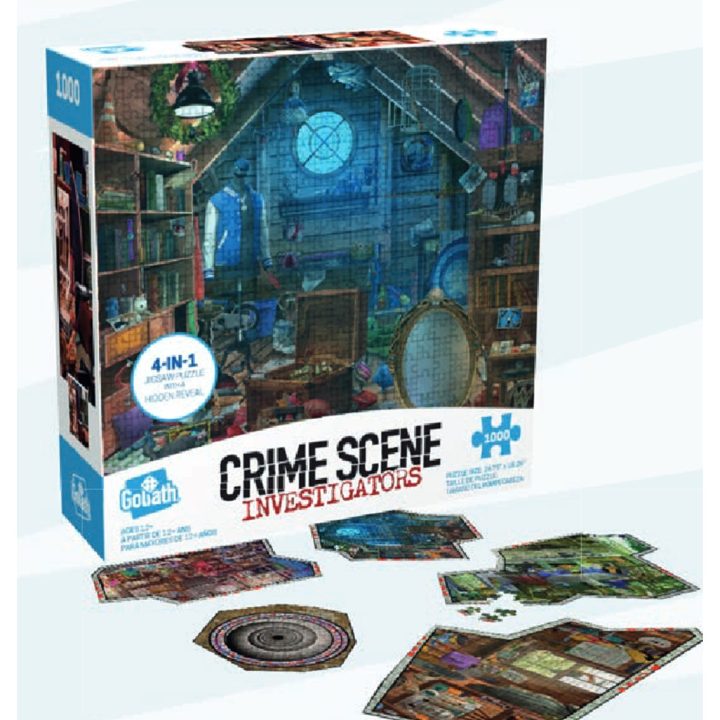 Crime Scene board game: assorted (927551)