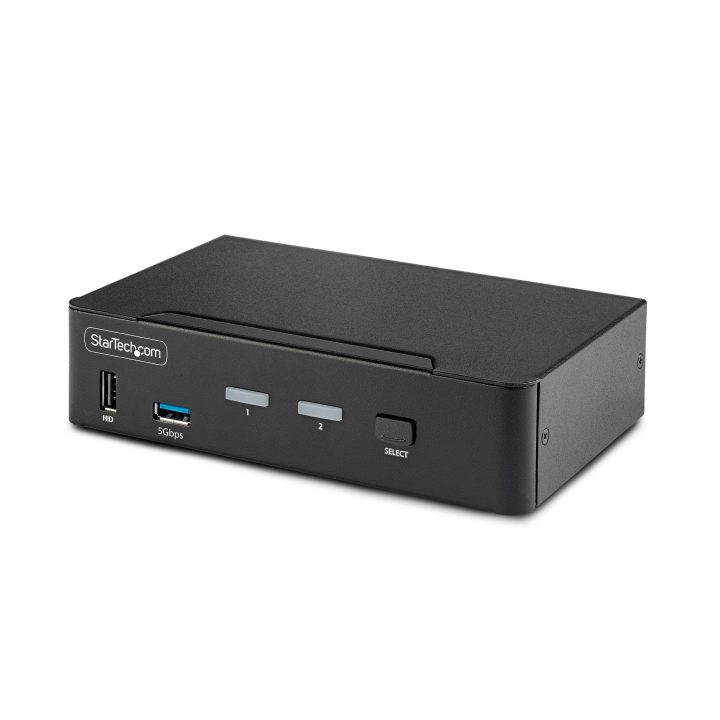 StarTech.com 2-Port DisplayPort KVM Switch - 8K60/4K144 - Single…