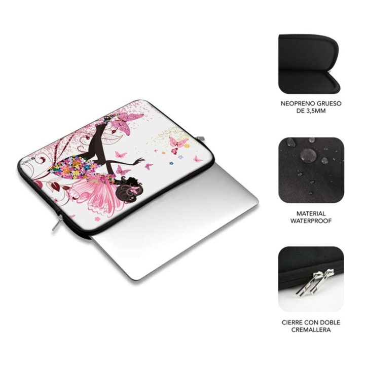 Funda Subblim trendy sleeve para portatil 13.3 pulgadas-14 pulgadas…