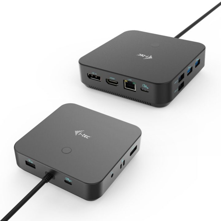 i-tec USB-C HDMI Dual DP Docking Station with Power Delivery 100 W +…